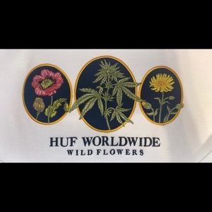 Men’s HUF Worldwide Embroidered Sweatshirt